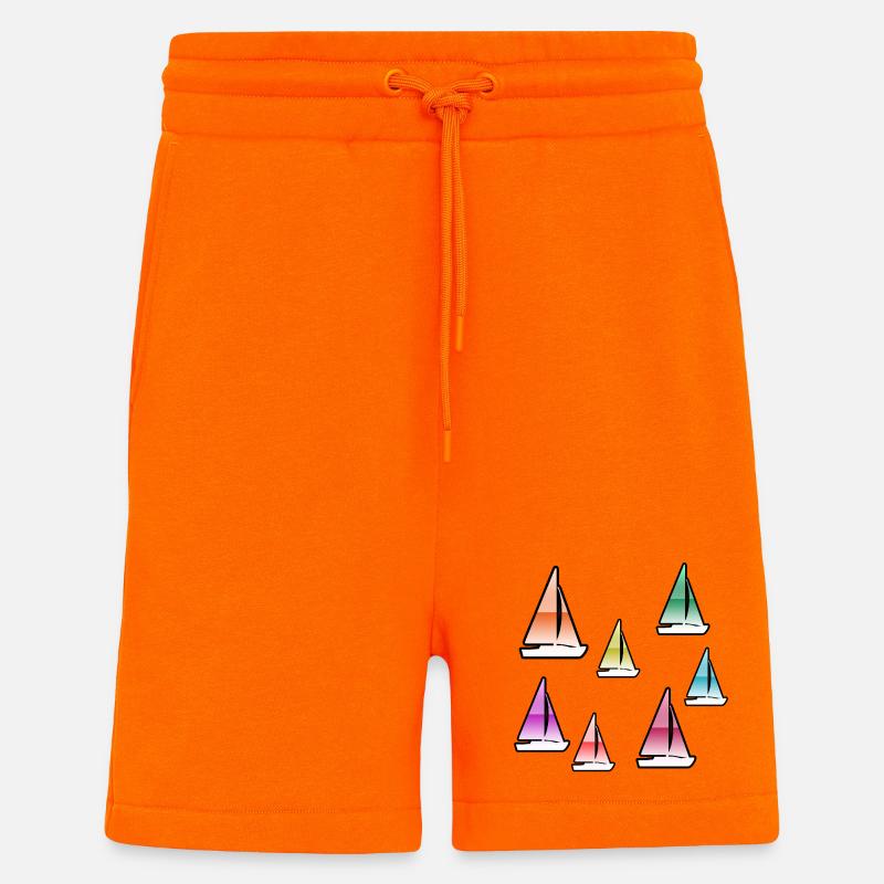 Sail - Shorts - made by SPREAD - SUNSET ORANGE