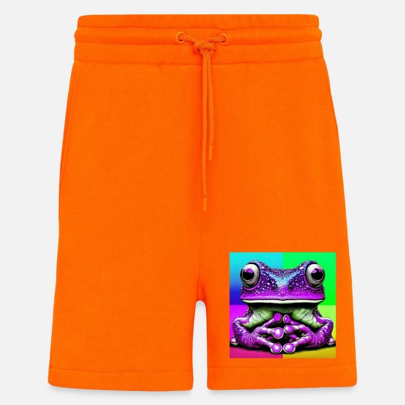 Frosch - Shorts - made by SPREAD - SUNSET ORANGE