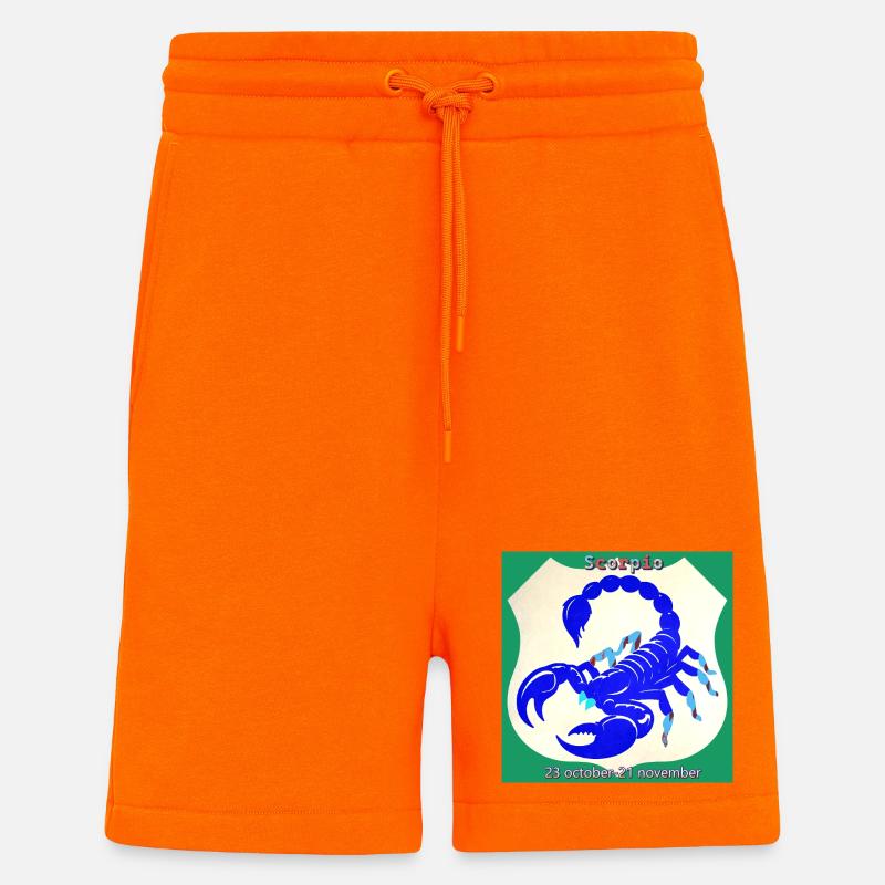 scorpion - Shorts - made by SPREAD - SUNSET ORANGE