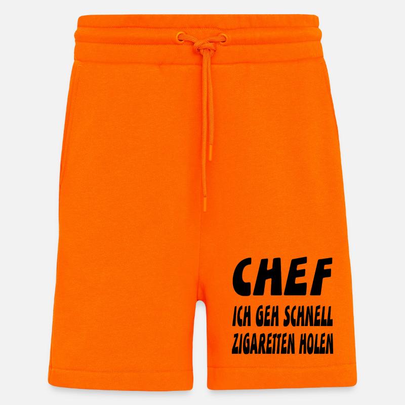 Chef - Shorts - made by SPREAD - SUNSET ORANGE