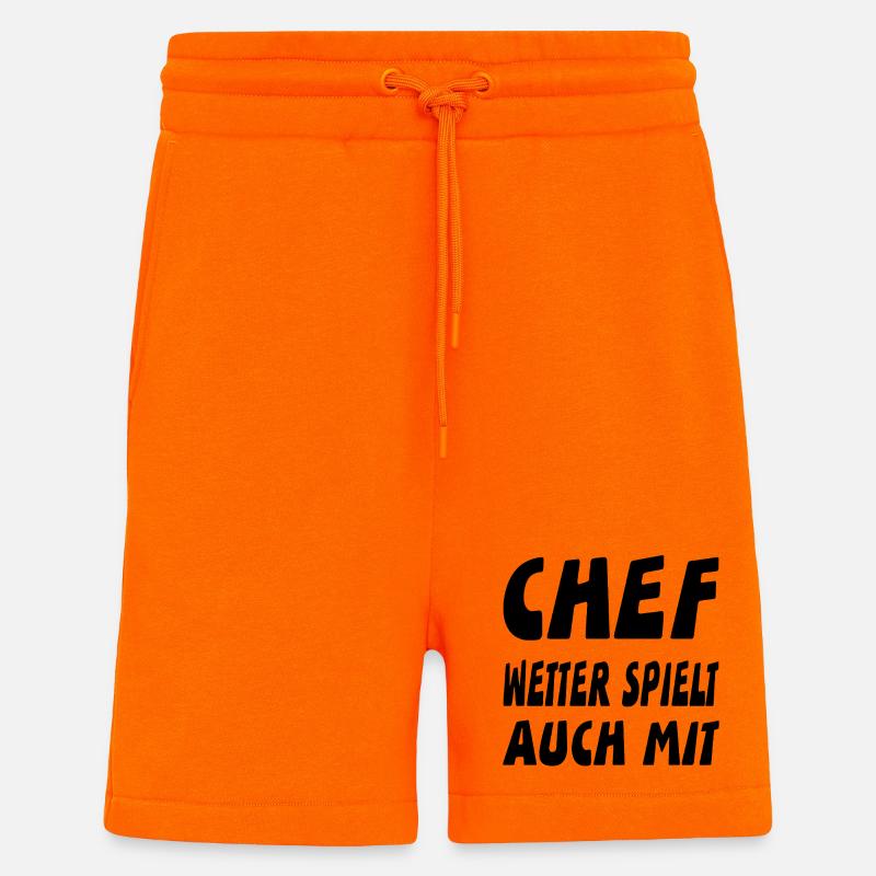 Chef - Shorts - made by SPREAD - SUNSET ORANGE
