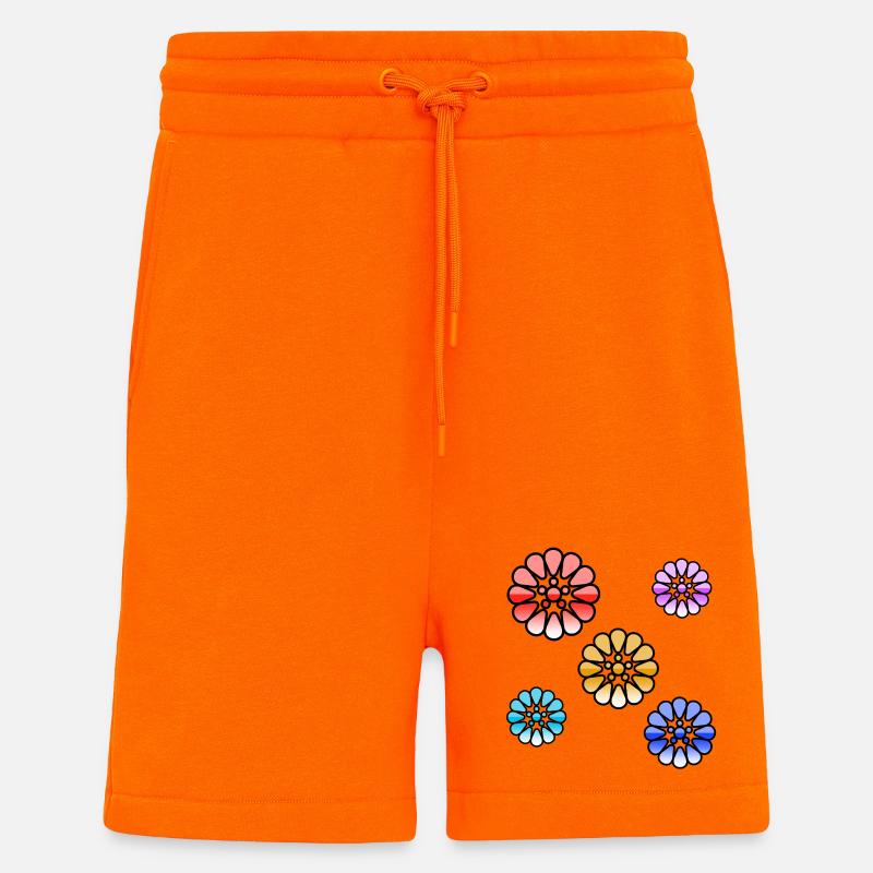 Blumen - Shorts - made by SPREAD - SUNSET ORANGE