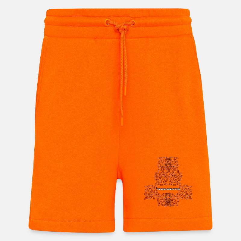 Gedanken - Shorts - made by SPREAD - SUNSET ORANGE