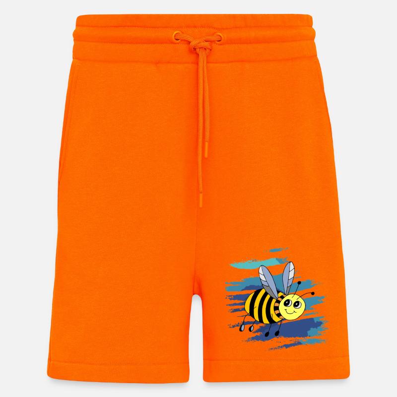insect - Shorts - made by SPREAD - SUNSET ORANGE