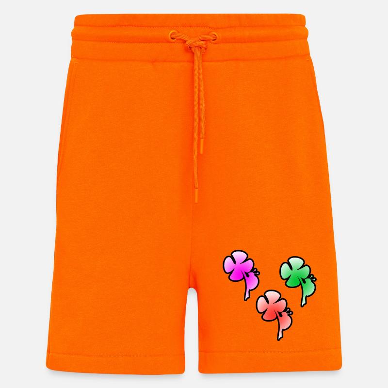 Flowers - Shorts - made by SPREAD - SUNSET ORANGE