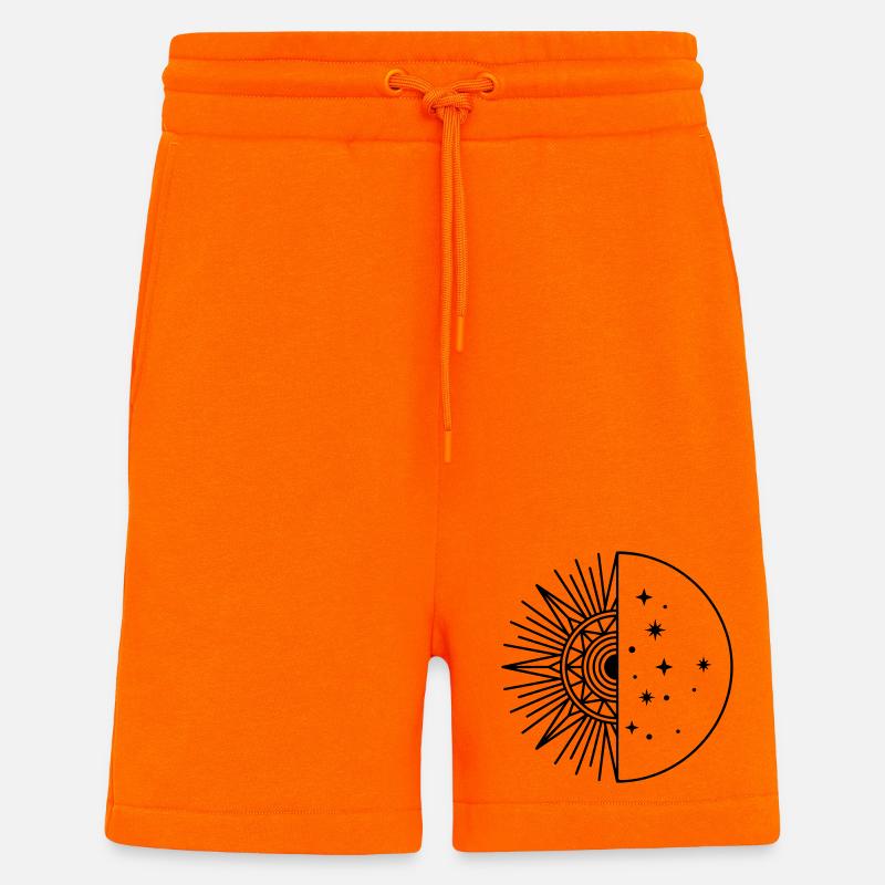 Sun Moon - Shorts - made by SPREAD - SUNSET ORANGE
