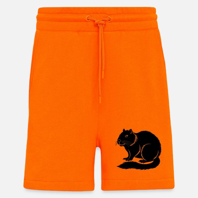 Biberkörper - Shorts - made by SPREAD - SUNSET ORANGE