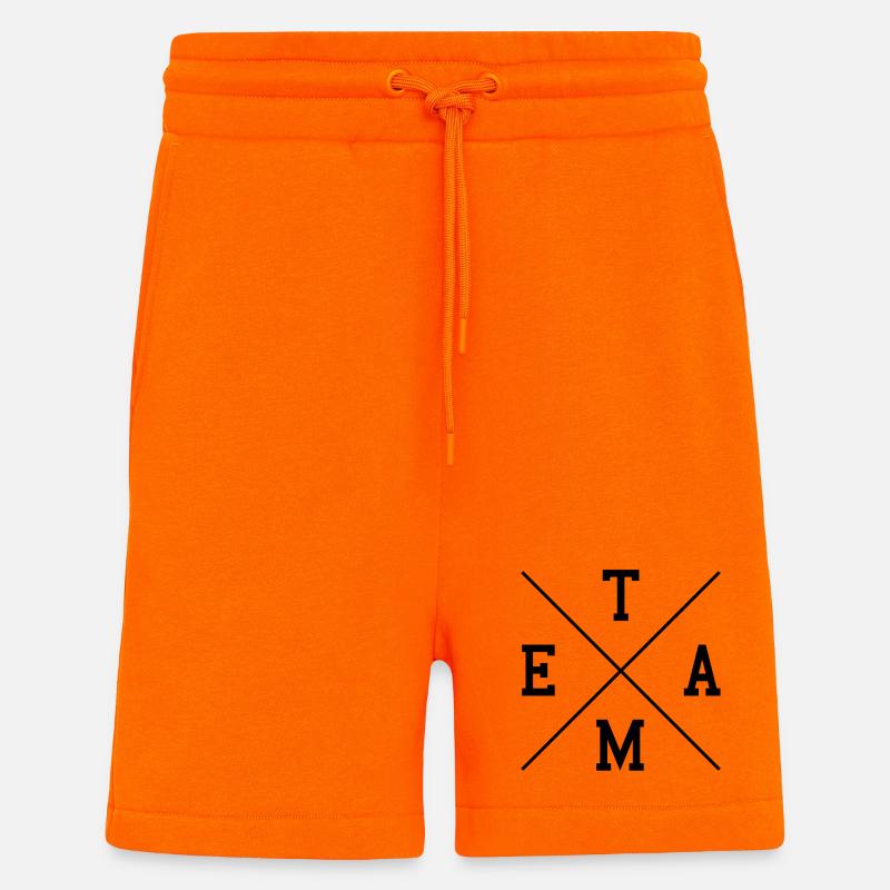 Team - Shorts - made by SPREAD - SUNSET ORANGE