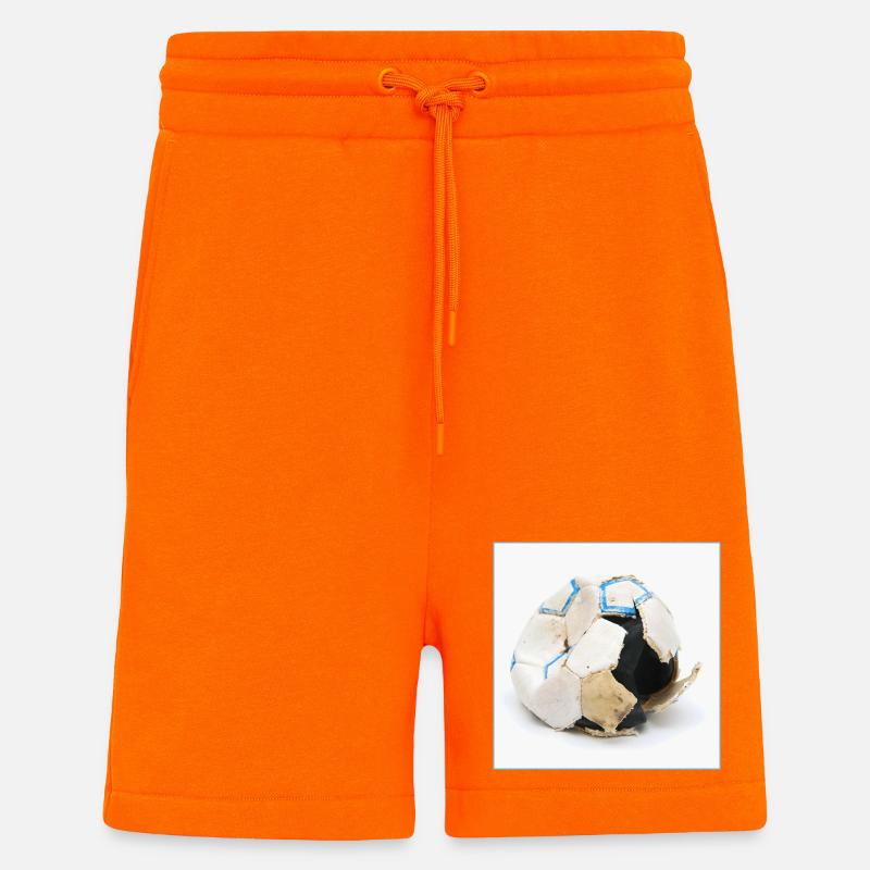 Le Bal - Short bio décontracté fabriqué en UE - SUNSET ORANGE