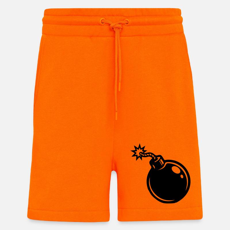 Bomb Icon - Shorts - made by SPREAD - SUNSET ORANGE