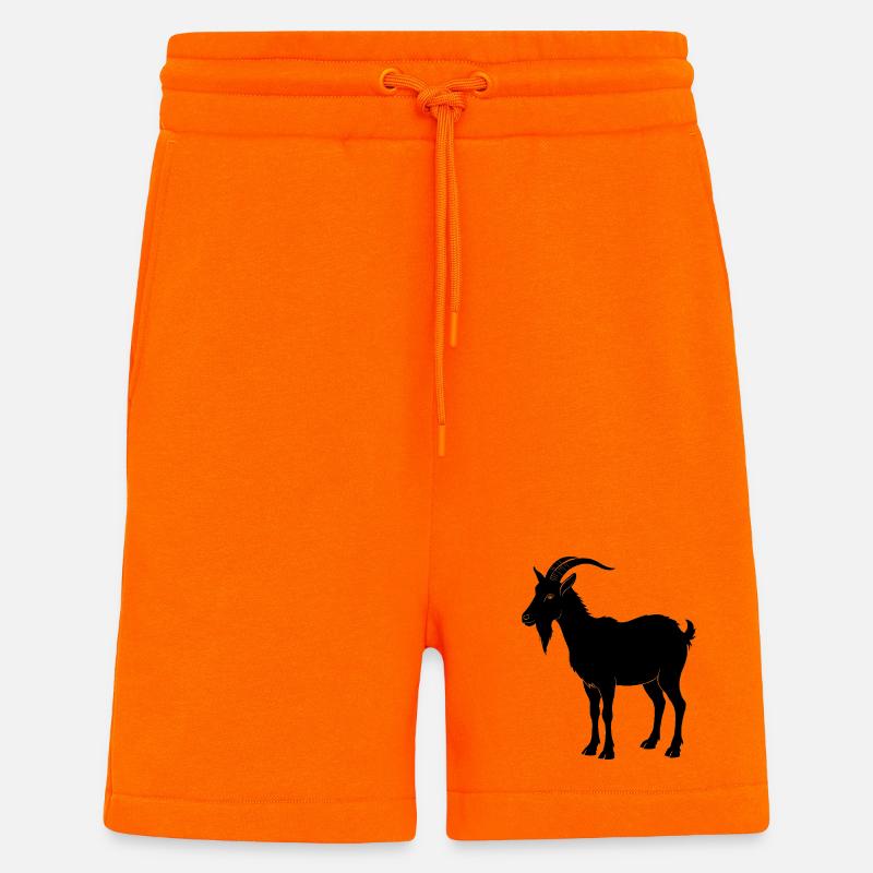 Ziege - Shorts - made by SPREAD - SUNSET ORANGE