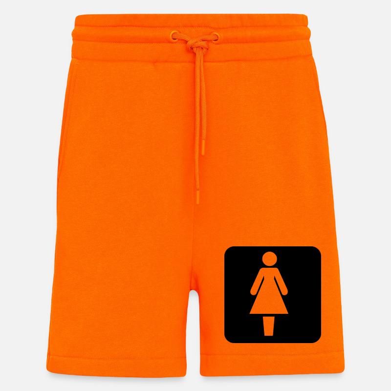 Frauen Symbol - Shorts - made by SPREAD - SUNSET ORANGE