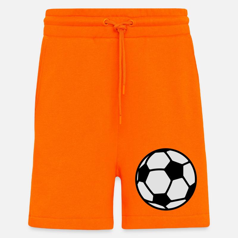 Fußball - Shorts - made by SPREAD - SUNSET ORANGE