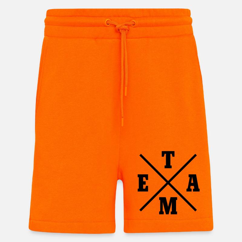 Team Kreuz - Shorts - made by SPREAD - SUNSET ORANGE