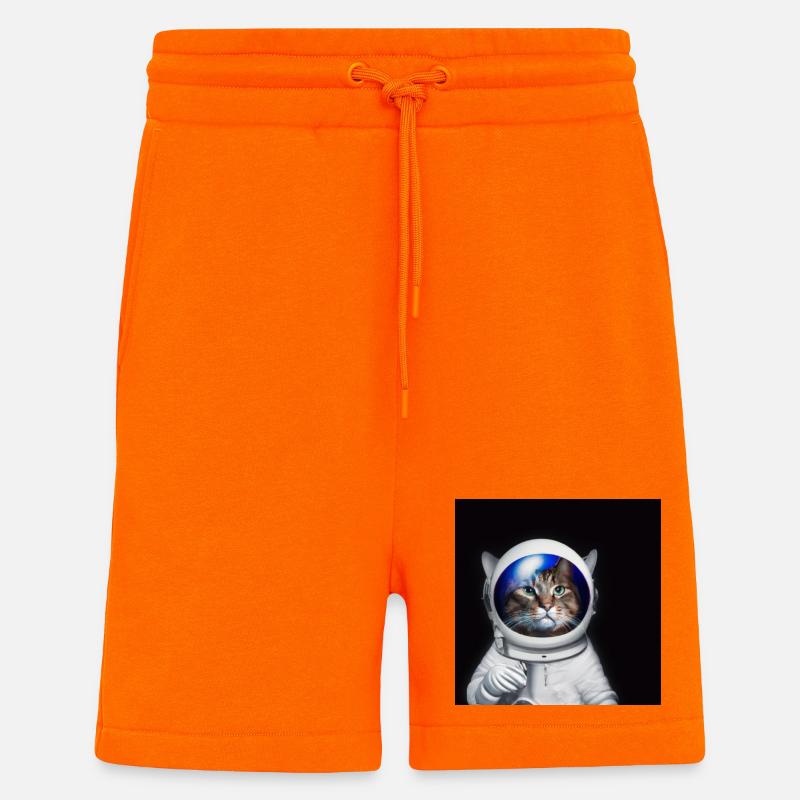 Astro-Katze - Shorts - made by SPREAD - SUNSET ORANGE