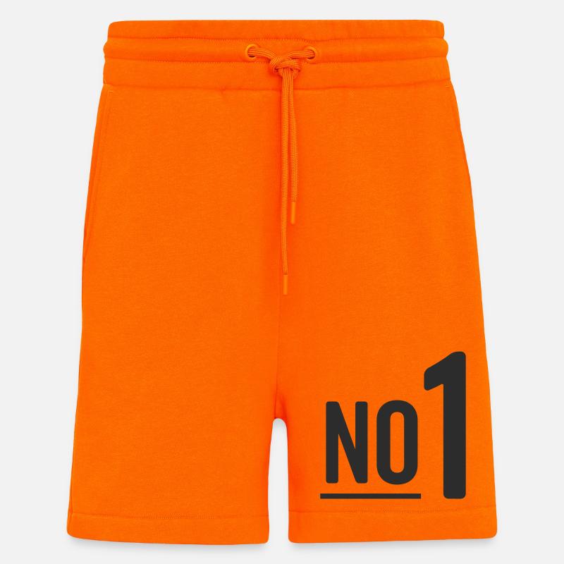 No 1 - Shorts - made by SPREAD - SUNSET ORANGE
