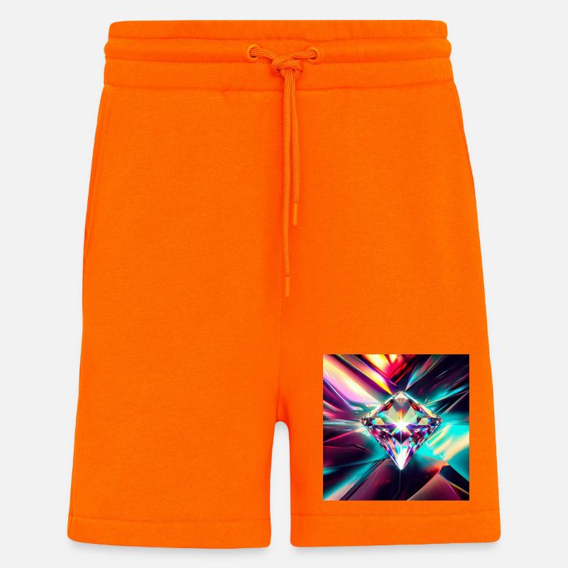 Diamant - Shorts - made by SPREAD - SUNSET ORANGE