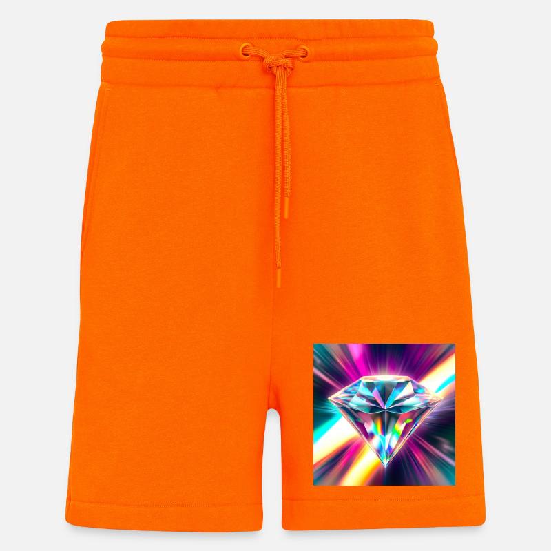 Diamant - Shorts - made by SPREAD - SUNSET ORANGE