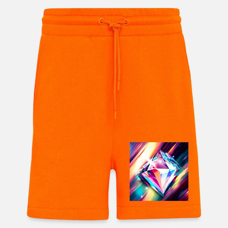 Diamant - Shorts - made by SPREAD - SUNSET ORANGE