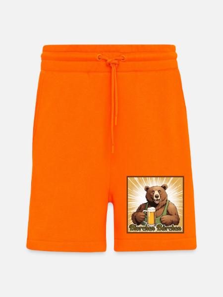 Bierchen Bärchen - Shorts - made by SPREAD - SUNSET ORANGE