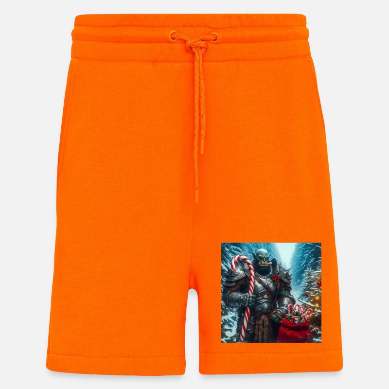 Orc Weihnachten 3 - Shorts - made by SPREAD - SUNSET ORANGE