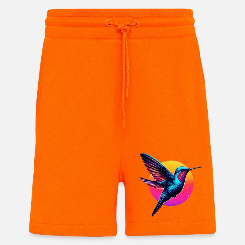 Hummingbird - Shorts - made by SPREAD - SUNSET ORANGE