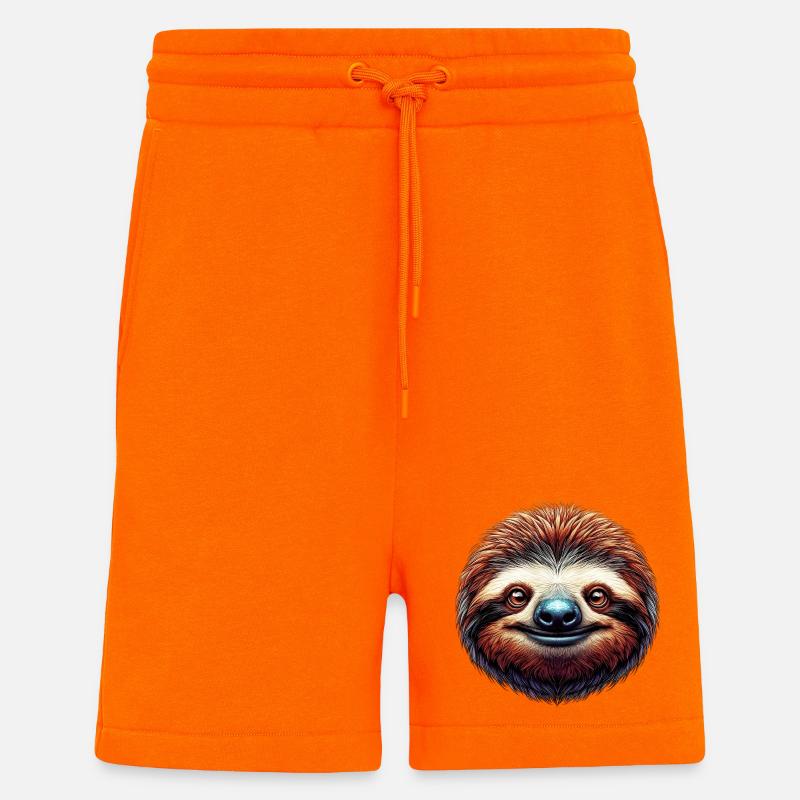 Faultier - Shorts - made by SPREAD - SUNSET ORANGE