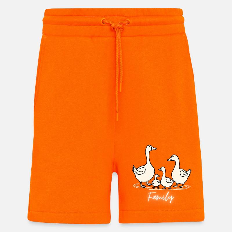 Gans - Shorts - made by SPREAD - SUNSET ORANGE