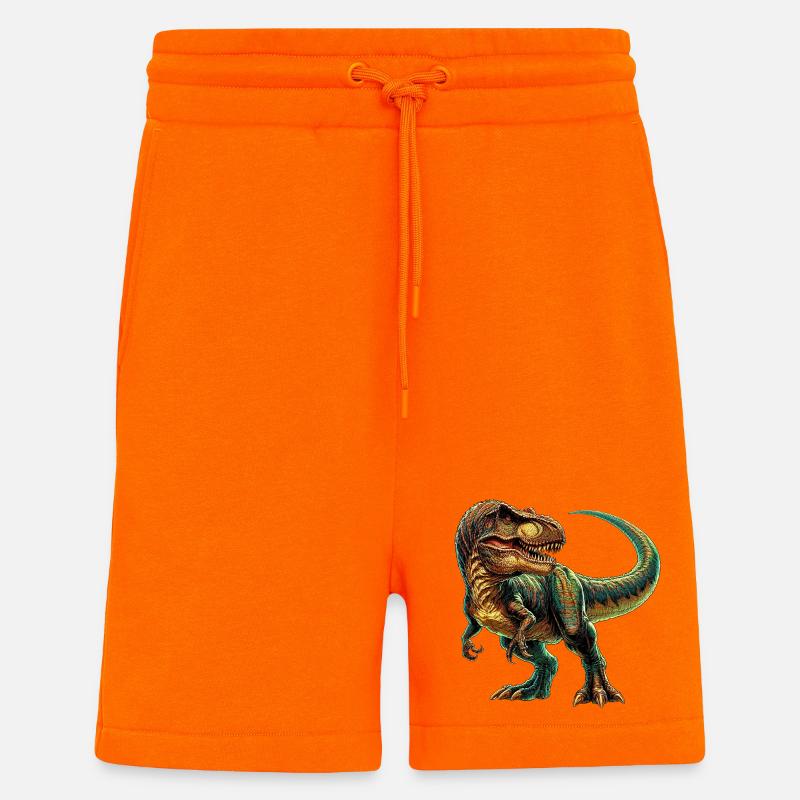 Dinosaur - Shorts - made by SPREAD - SUNSET ORANGE