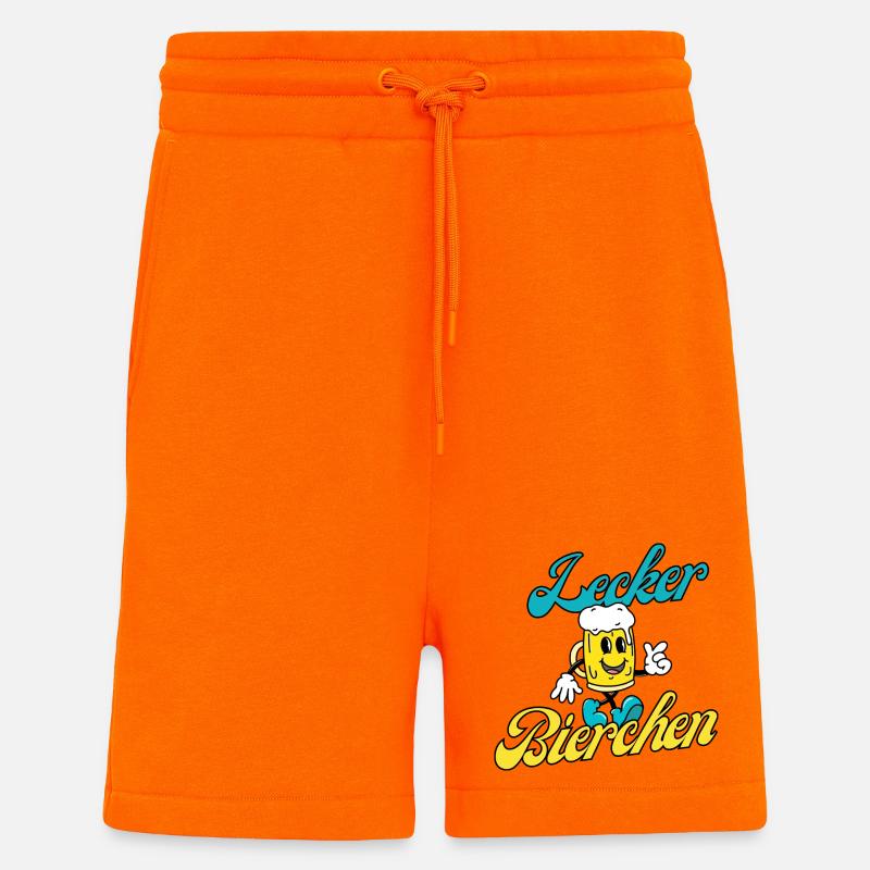 Lecker Bierchen - Shorts - made by SPREAD - SUNSET ORANGE