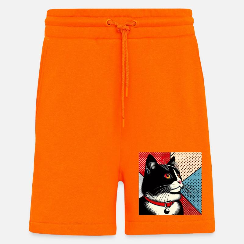 Kat 1 3 - Shorts - made by SPREAD - SUNSET ORANGE