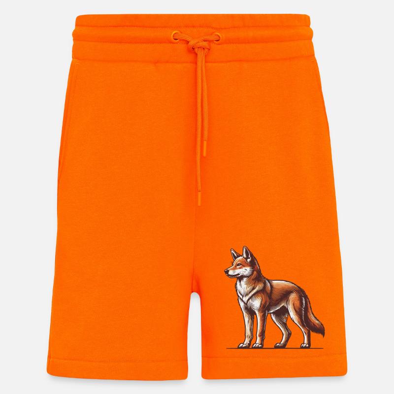 Dingo - Short bio décontracté fabriqué en UE - SUNSET ORANGE