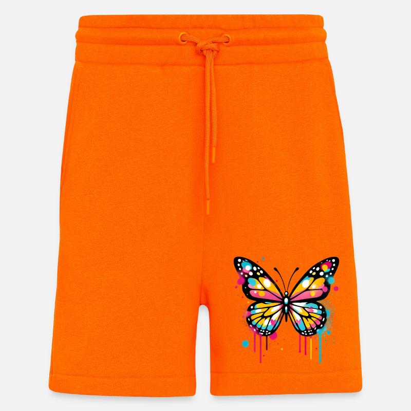 Schmetterling - Shorts - made by SPREAD - SUNSET ORANGE