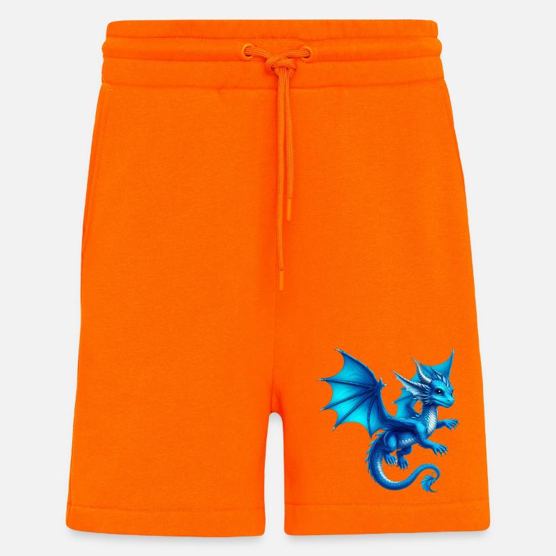 Dragon - Short bio décontracté fabriqué en UE - SUNSET ORANGE