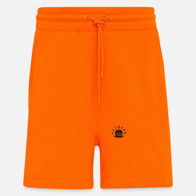 Burger - Shorts - made by SPREAD - SUNSET ORANGE
