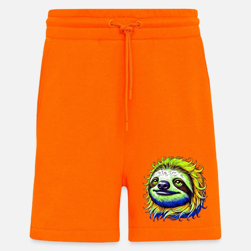 Faultier - Shorts - made by SPREAD - SUNSET ORANGE