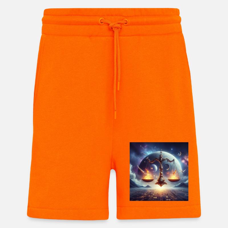 WAAGE \ Tierkreiszeichen - Shorts - made by SPREAD - SUNSET ORANGE