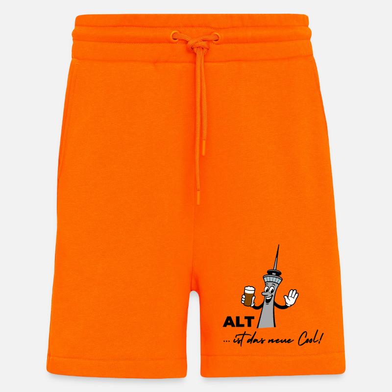 Alt ist das neue Cool - Shorts - made by SPREAD - SUNSET ORANGE