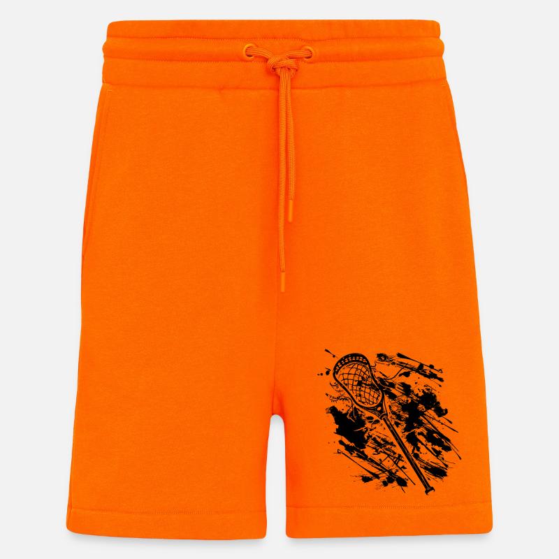 Lacrosse Schläger - Shorts - made by SPREAD - SUNSET ORANGE