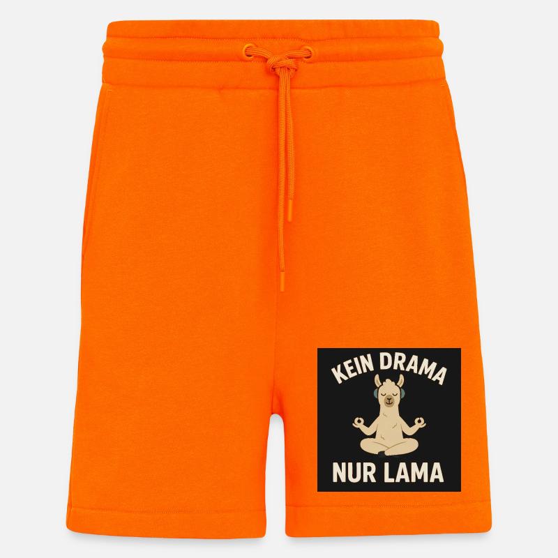 Lama - Shorts - made by SPREAD - SUNSET ORANGE