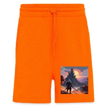Der Hexer vor der Bastion bei Sonnenuntergang - Shorts - made by SPREAD - SUNSET ORANGE - Vorne