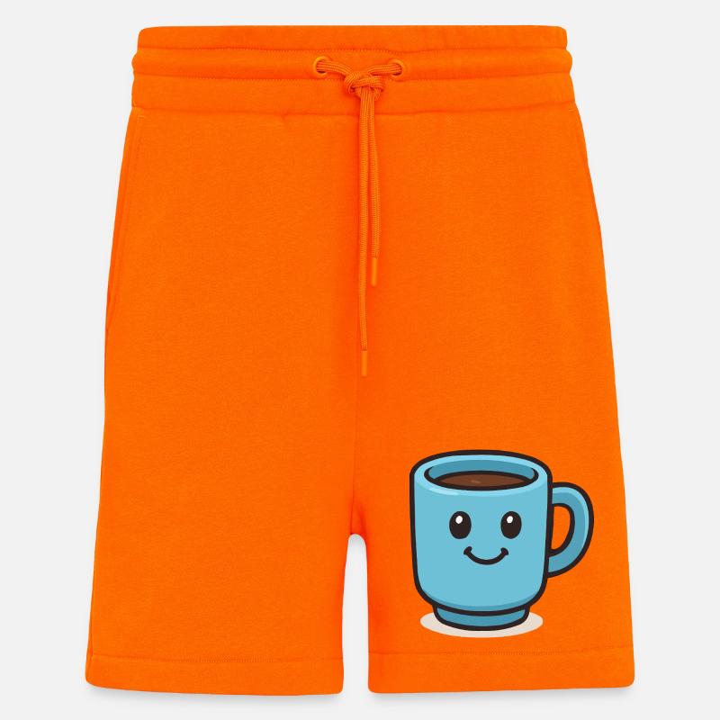 Happy Coffee Mug - Shorts - made by SPREAD - SUNSET ORANGE