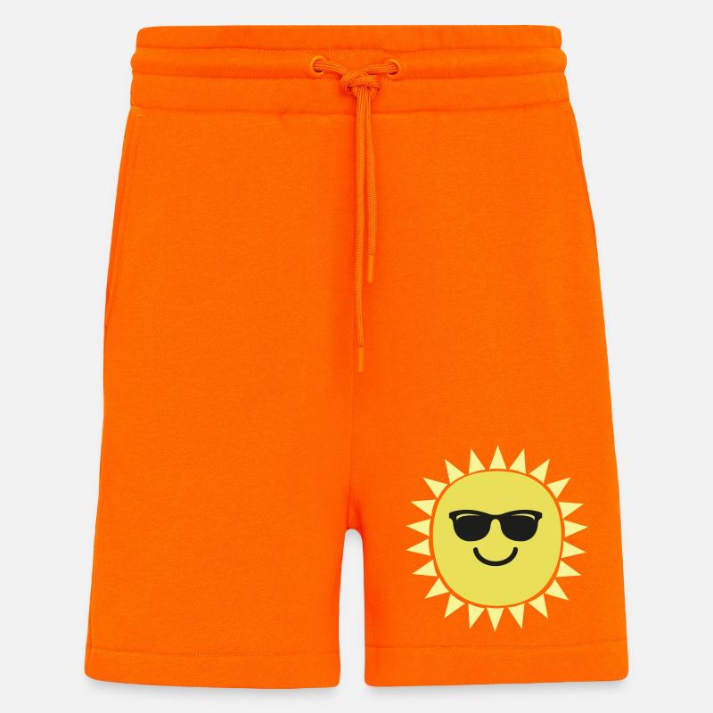 Sonne Sonnenbrille - Shorts - made by SPREAD - SUNSET ORANGE