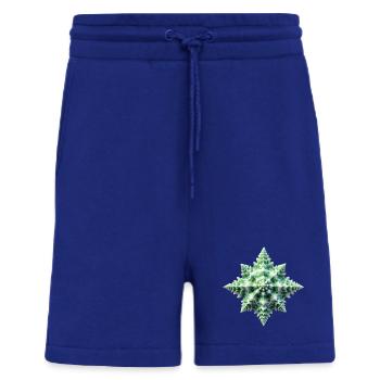 Coque étoile verte - Short bio décontracté fabriqué en UE - Iconic Blue - Devant
