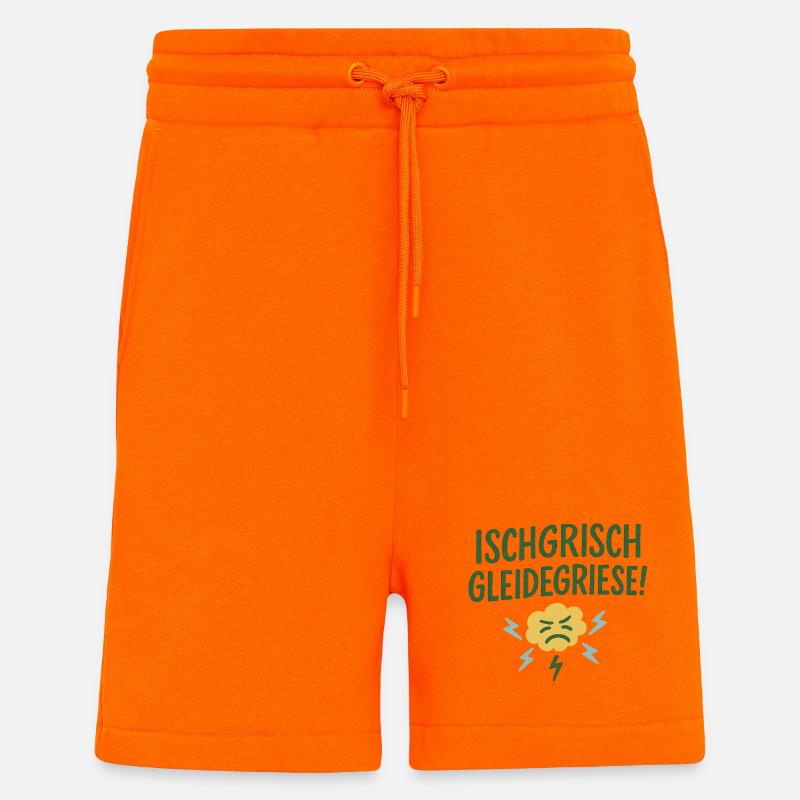 Ischgrisch gleidegriese! - Shorts - made by SPREAD - SUNSET ORANGE