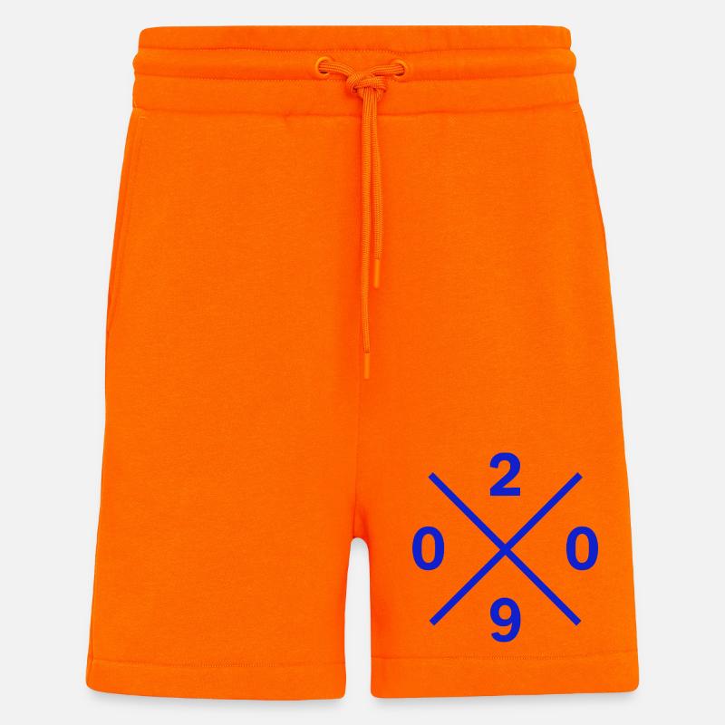 Dialling Code 0209 Gelsenkirchen Ruhrpott Merch - Shorts - made by SPREAD - SUNSET ORANGE
