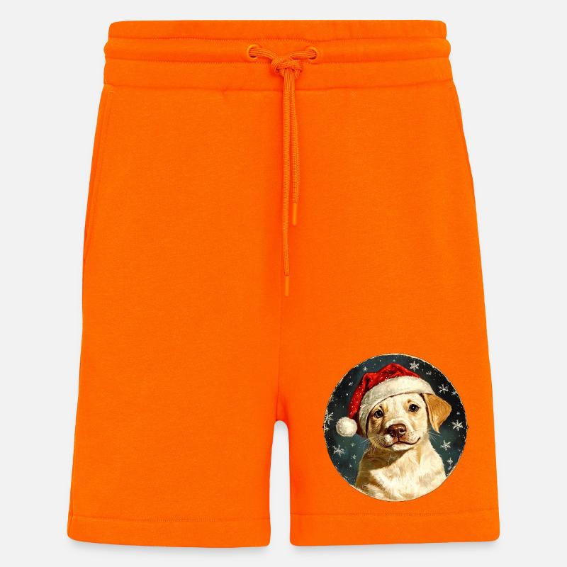 Weihnachtsmann Collie - Shorts - made by SPREAD - SUNSET ORANGE