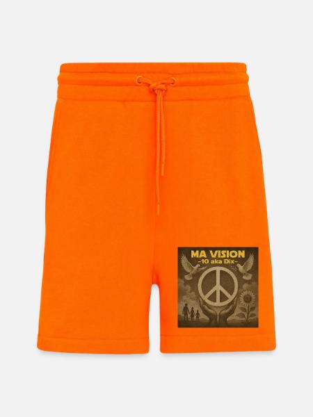 My Pax Ten Vision - Shorts - made by SPREAD - SUNSET ORANGE