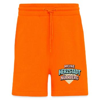 Meine Herzstadt Nürnberg - Shorts - made by SPREAD - SUNSET ORANGE - Vorne
