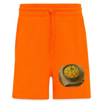 Olivje Salat - Shorts - made by SPREAD - SUNSET ORANGE - Vorne